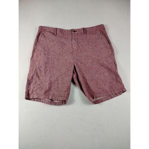 Old Navy Shorts Men's 38 Red Ultimate Slim Classiccore Normcore Line Blend‎